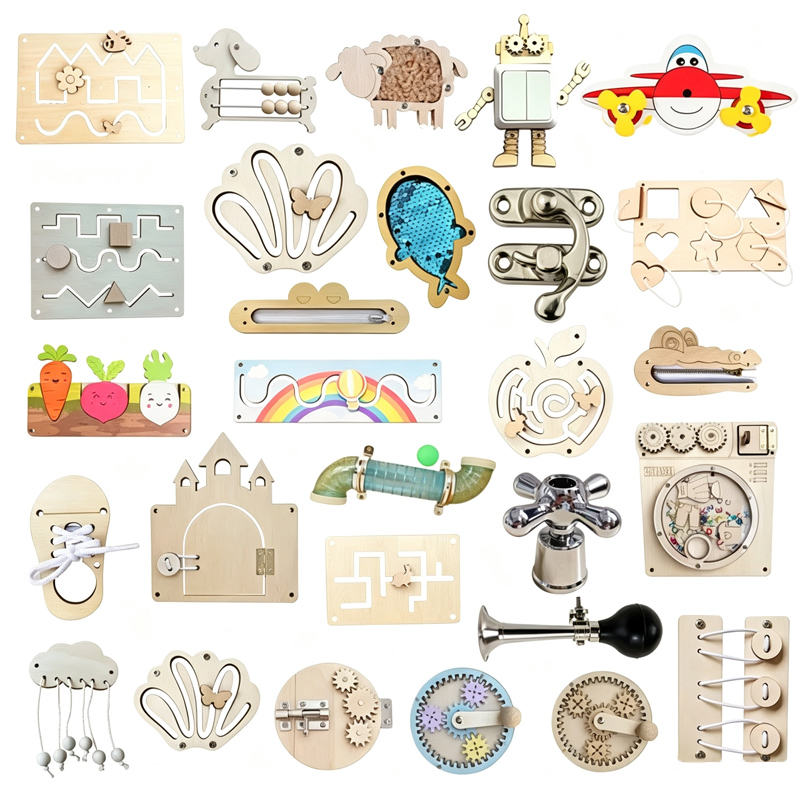 Board Game Nature - 早期教育用モンテッソーリ感覚玩具,ボード,DIYアクセサリー,赤ちゃんの活動,細かい運動技能,学習ゲーム,ビジネスボード