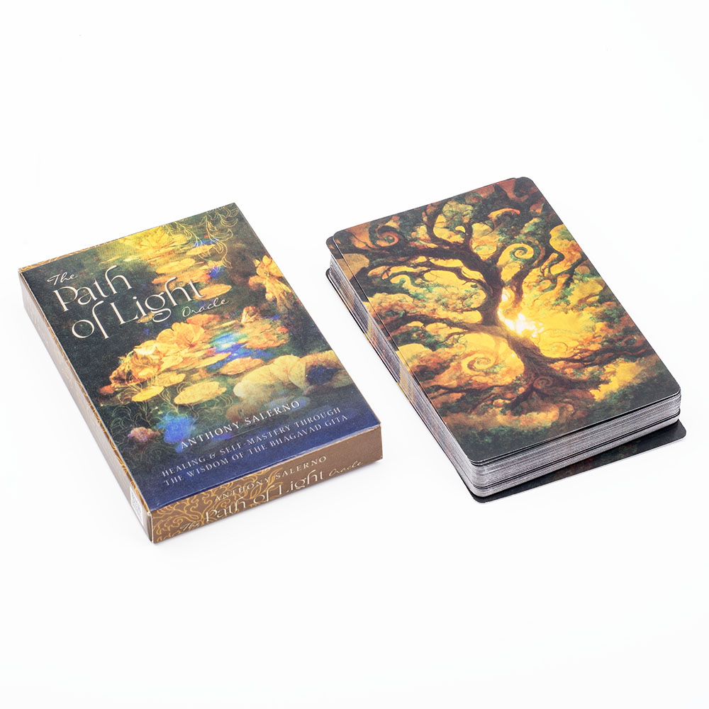 ライトオラクルカードデッキの道,癒しと自己習得のための英語版 - Board Game Path のレビューと価格