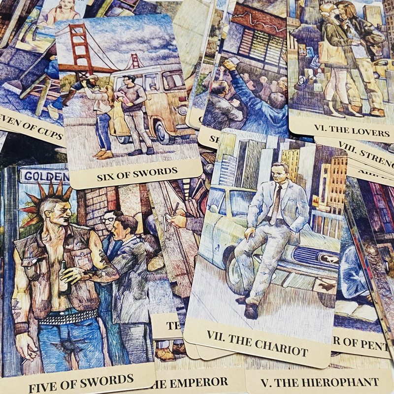 シティラビリンス タロットカード 78枚組 英語版 ボードゲ - Board Game Live のレビューと価格