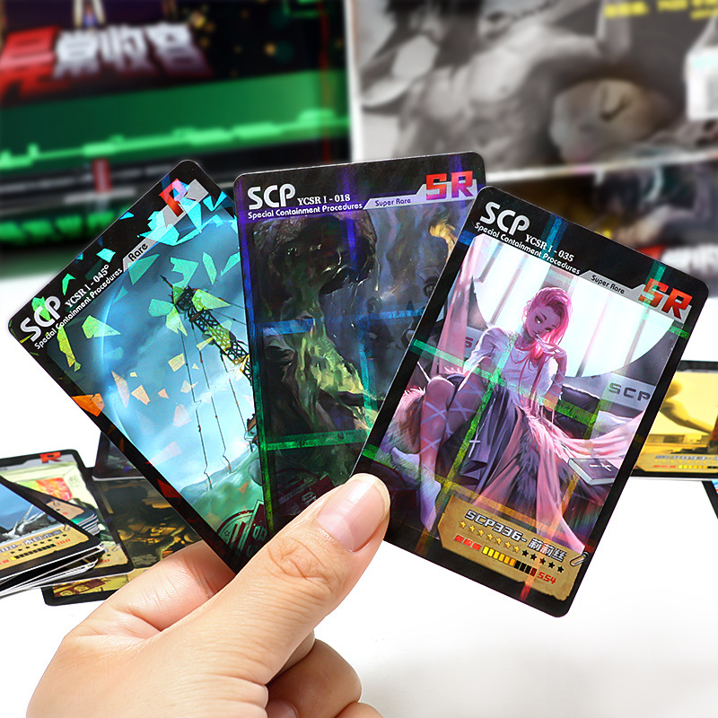 SCP 財団コレクションカード紙ゲーム子供アニメテーブルゲー - Board Game List のレビューと価格