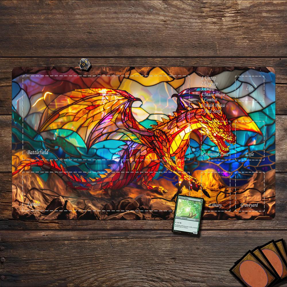 マジックプレイマット カードゲームマット ゾーン付き カラー - Play Mat Neoprene のレビューと価格