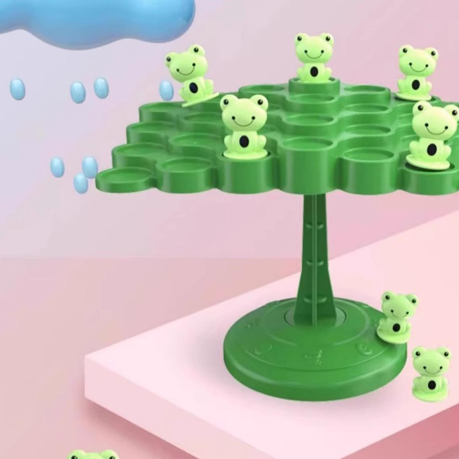 楽しいカエルバランスツリー子供モンテッソーリ数学おもちゃバラ - Board Game Nature のレビューと価格