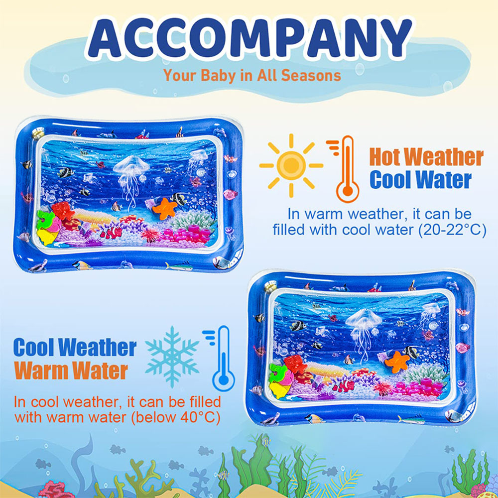 1pc インフレータブル PVC プレイマットベビープレイ水 - Play Mat Neoprene のレビューと価格