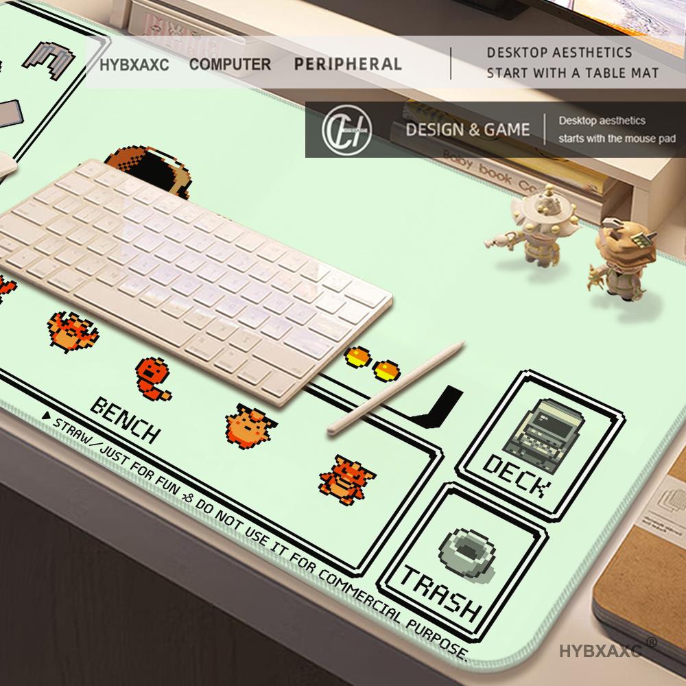 HYBXAXC マウスパッド P-ポケモン ピクセルアッシュ - Play Mat Neoprene のレビューと価格