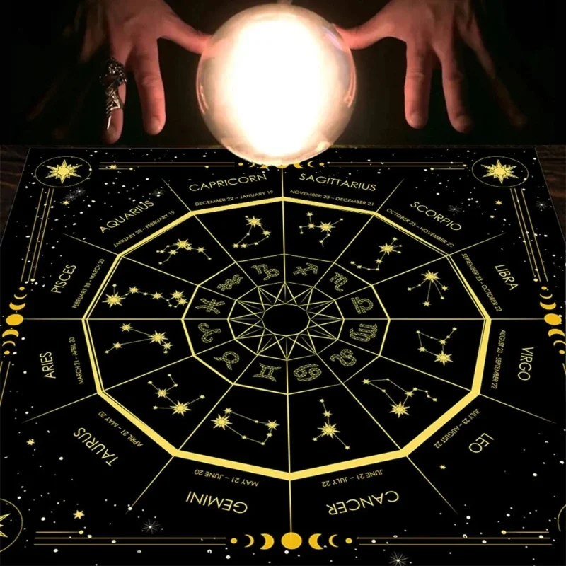 正方形のフランネルタロット,占星術のオラクルパッド,テーブル - Board Game List のレビューと価格
