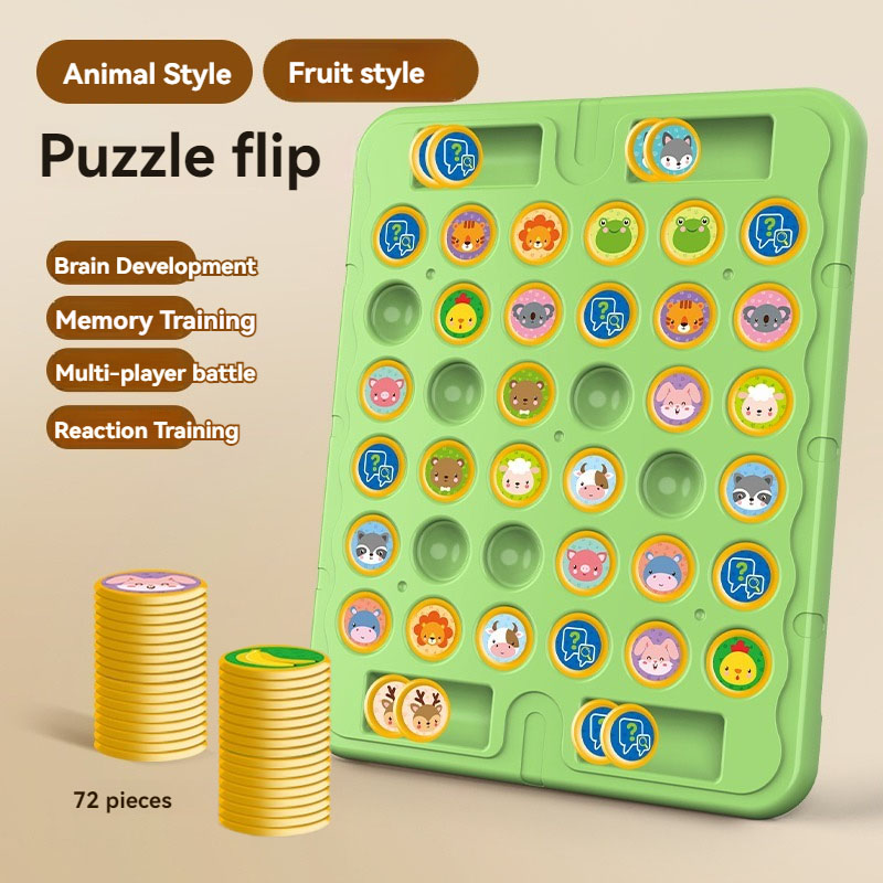 新しい動物フリップチェスボードゲームクラシック戦略ゲーム思考 - Board Game Flip 7 のレビューと価格