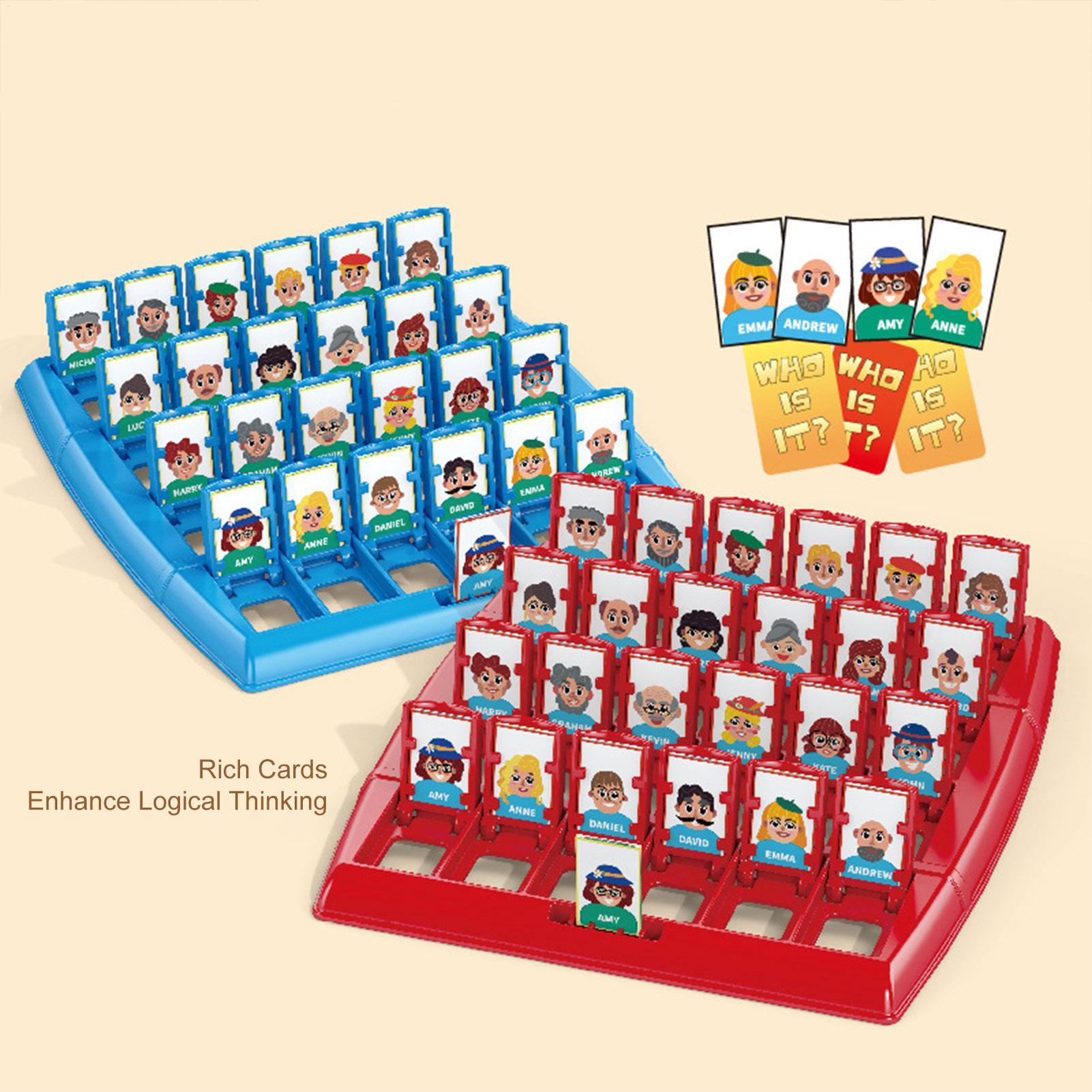 ミニサイズ「私が誰だ？」ボードゲーム親子交流玩具論理的思考力 - Board Game Guess Who のレビューと価格