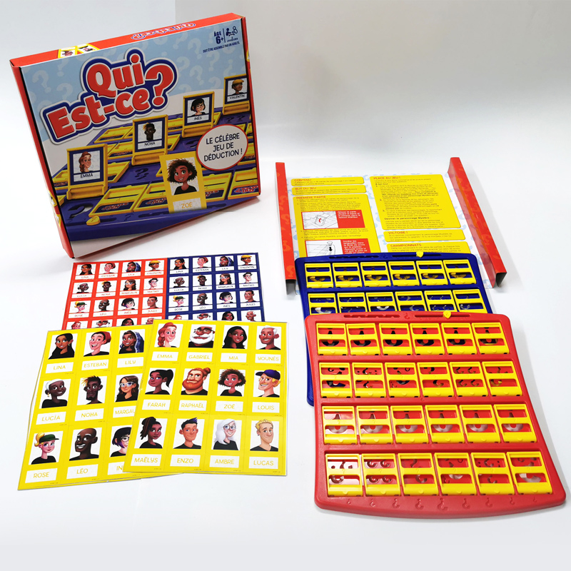 フランスのゲーム「私は誰だ？」ボードゲーム 楽しい推測パーテ - Board Game Guess Who のレビューと価格