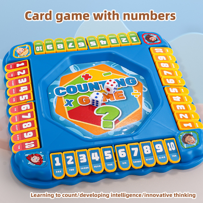 KNYYSECQ 子供用数学反転ゲーム、ボードゲーム、戦闘思 - Board Game Flip 7 のレビューと価格