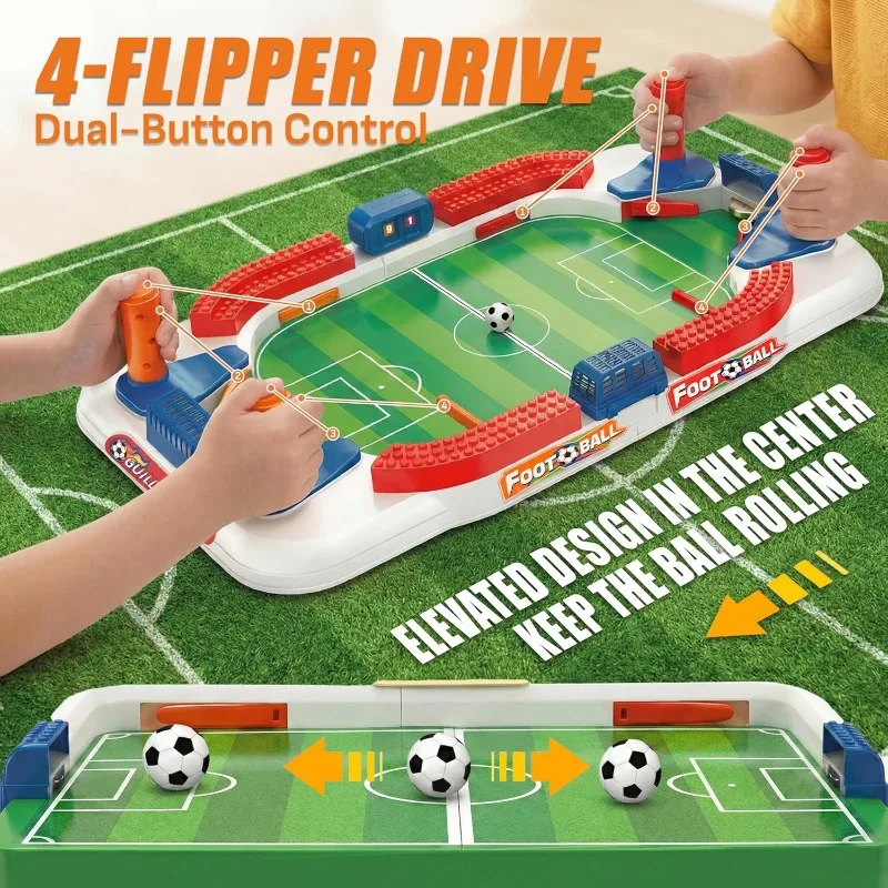 ミニ卓上サッカーゲーム ダブルフリップコントロール ハイバリ - Board Game Flip 7 のレビューと価格