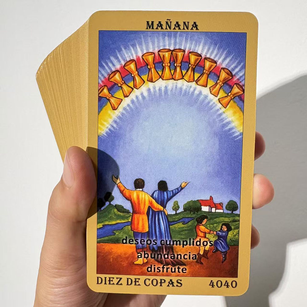 時間を伝えるためのスペインのタロットデッキ,占いのおもちゃ, - Board Game Love Letter のレビューと価格